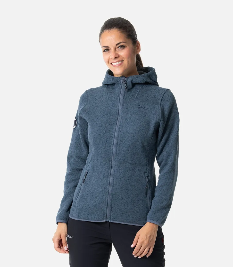 cimalp-veymont-4-f-polaire-femme-prune-capuche-recycl-e image 1