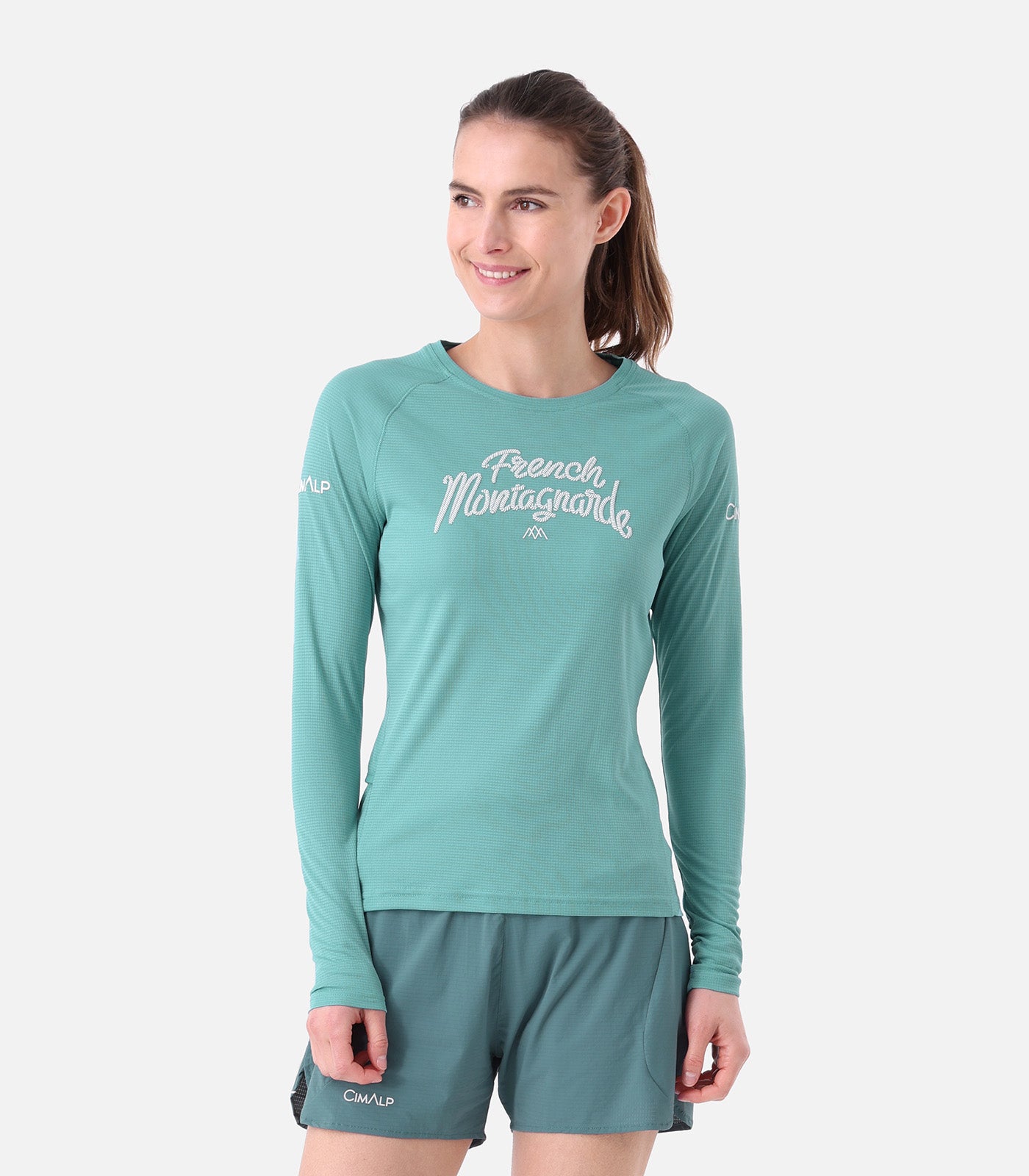 cimalp-la-fran-aise-ls-2-f-t-shirt-trail-vert-canard image 1