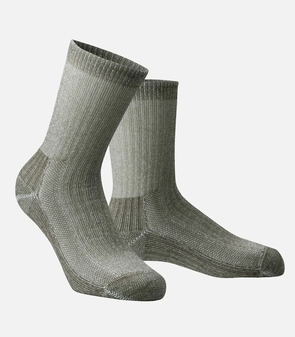 cimalp-merino-socks-2-chaussettes-randonn-e-kaki-lot-2-m-rinos image 1