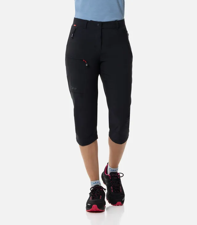 cimalp-aravis-2-f-pantacourt-randonn-e-femme-noir-stretch-m image 1