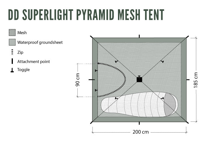 dd-hammocks-superlight-pyramid-tente-moustiquaire-solo image 6