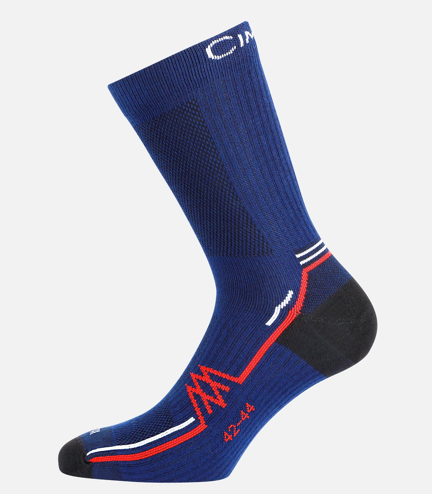 cimalp-run-light-french-montagnard-chaussettes-trail-bleu-39-41 image 4