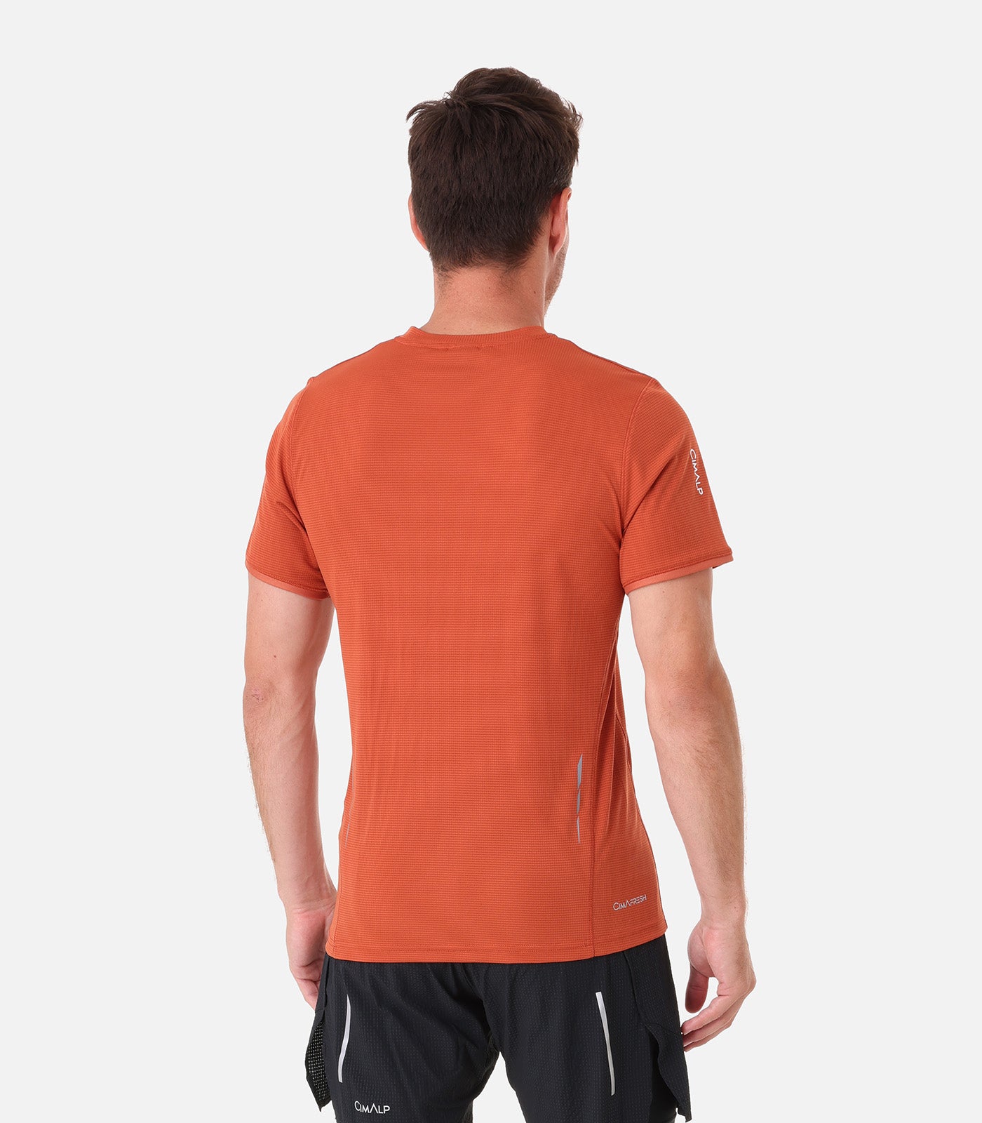 cimalp-bauges-3-h-t-shirt-trail-rouge-respirant image 4