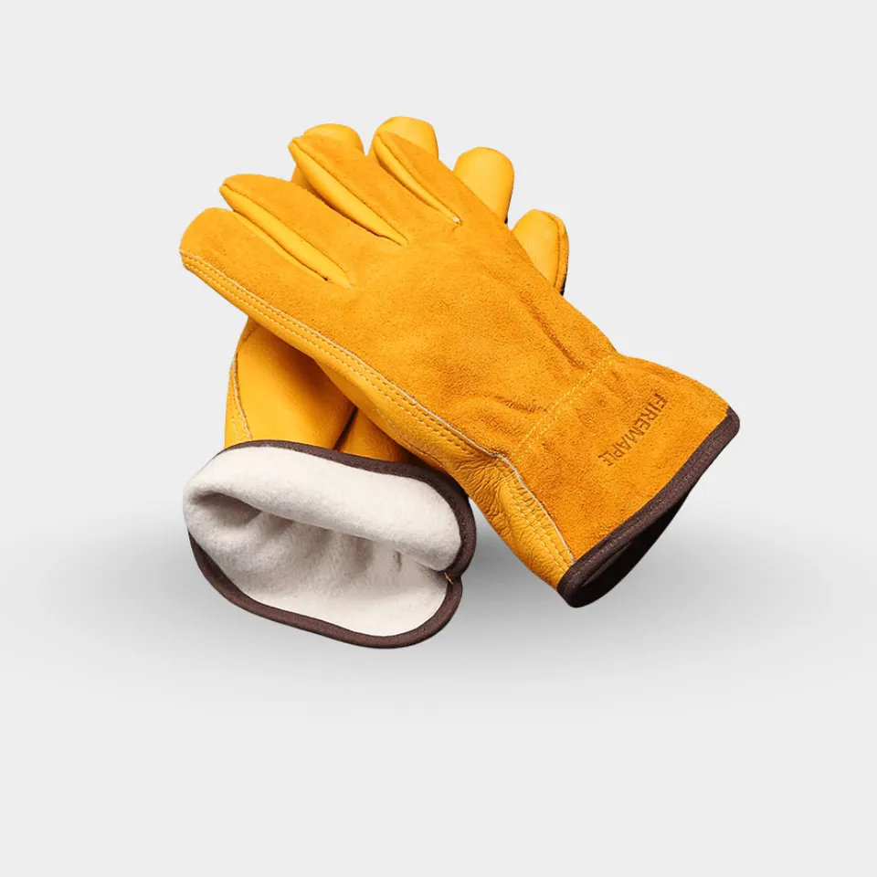 firemaple-gingko-gants-cuir-vachette-t-hiver image 1