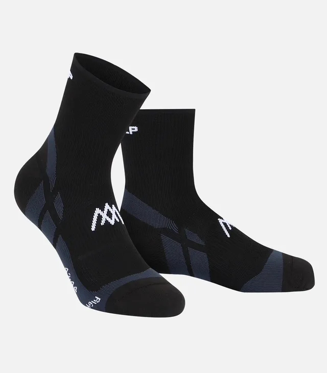 cimalp-trail-mid-chaussettes-trail-noir-orange-39-41 image 1