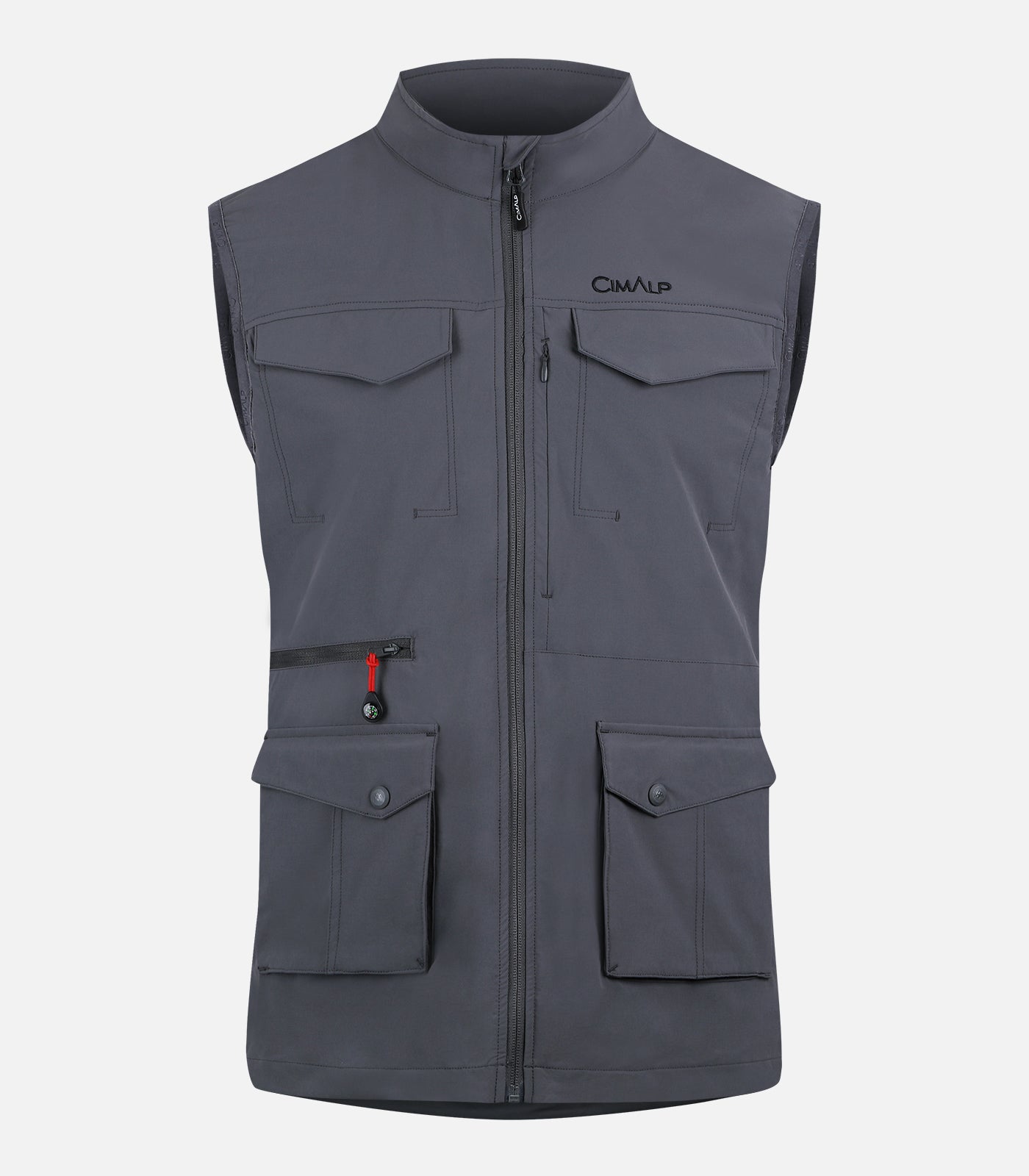 cimalp-ayers-rock-3-h-gilet-voyage-homme-kaki-poches image 8