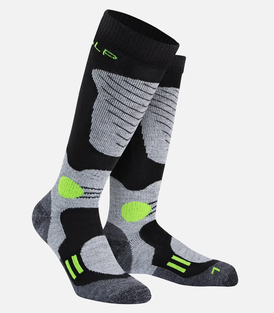 cimalp-warm-socks-chaussettes-randonn-e-noir image 1