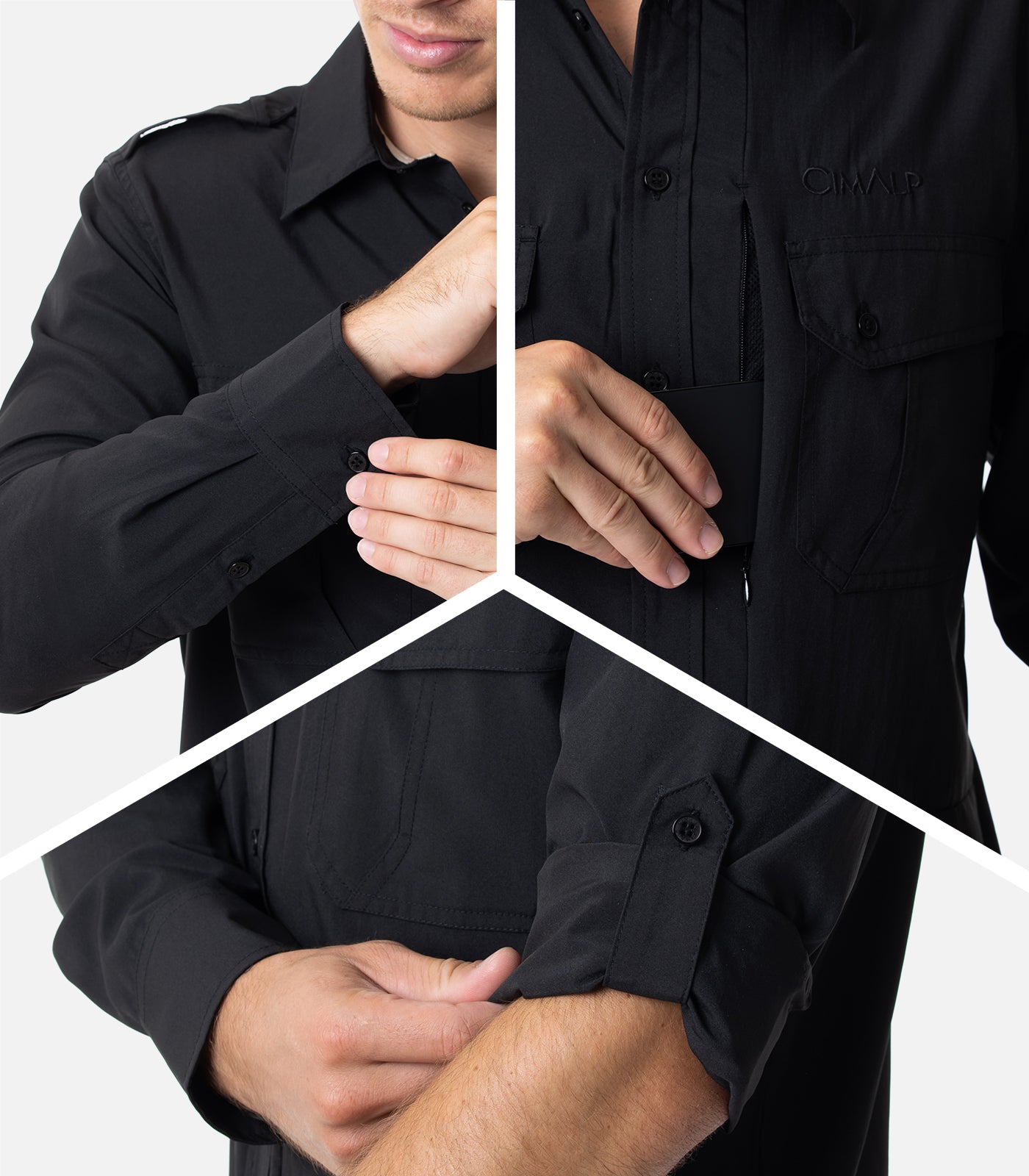 cimalp-acapulco-3-h-chemise-randonn-e-anthracite-anti-moustiques image 5