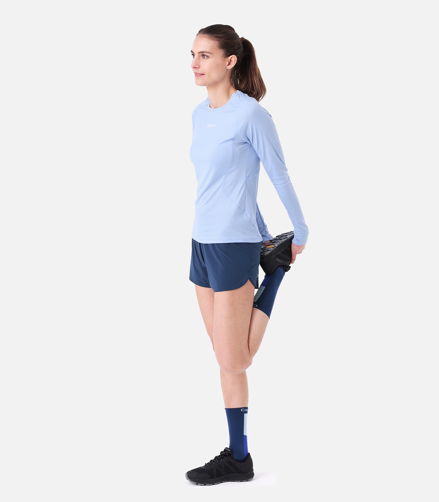 cimalp-boreon-ls-f-t-shirt-trail-femme-manches-longues-vert image 2