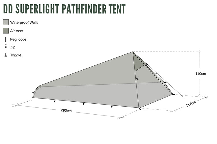 dd-pathfinder-tente-superlight-2-places-3000mm-640g image 5