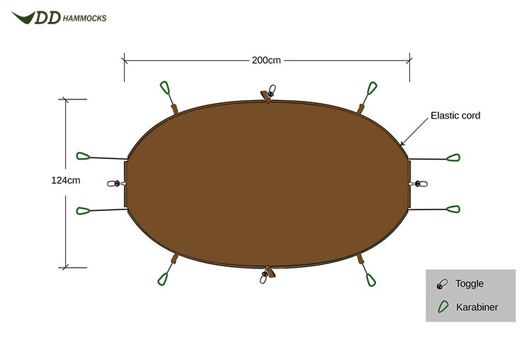 dd-underblanket-sous-couverture-hamac-coyote-brown image 4