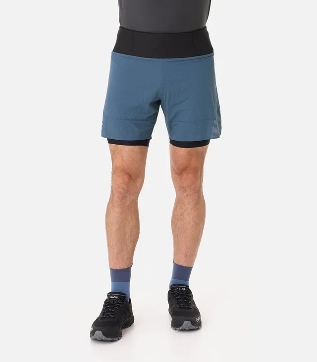 cimalp-lavaredo-h-short-trail-homme-2-en-1-noir-s-chage-rapide image 1