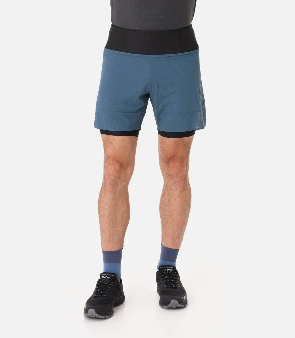 cimalp-lavaredo-h-short-trail-homme-2-en-1-noir-s-chage-rapide image 1