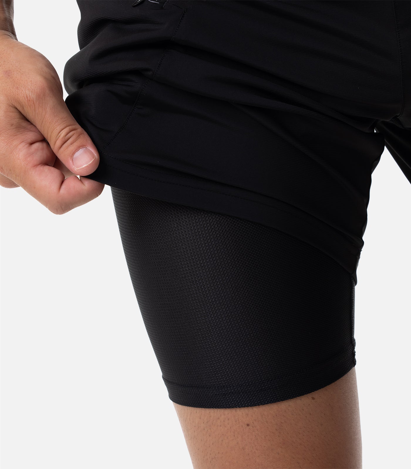 cimalp-aoste-2-h-short-trail-noir-stretch-homme image 5