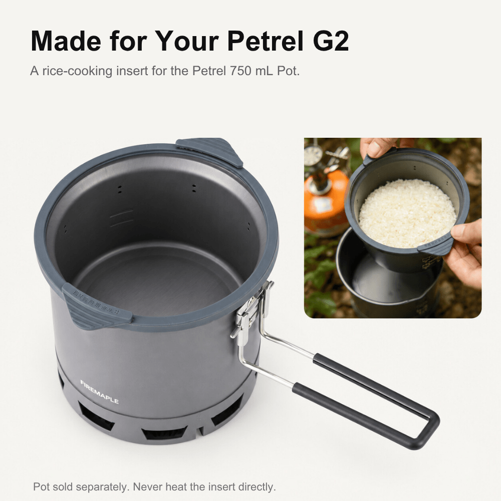 firemaple-petrel-g2-insert-riz-camping-400-ml-aluminium image 3