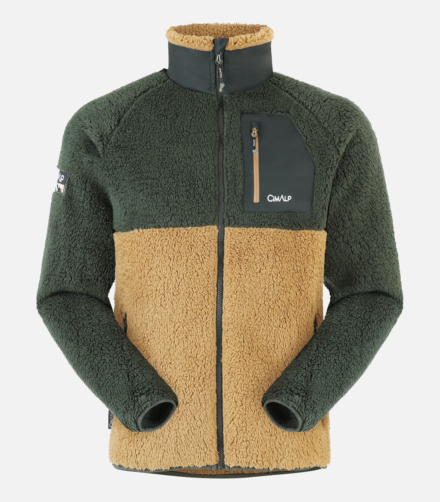 cimalp-refuge-2h-veste-polaire-homme-sapin-chaude image 7
