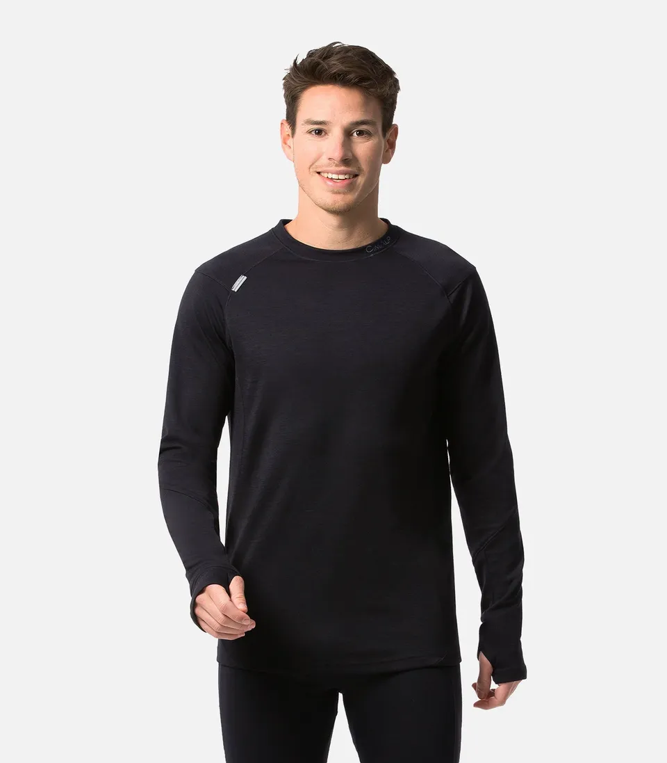 cimalp-merino-top-4-h-sous-v-tement-thermique-noir-laine-m-rinos image 1