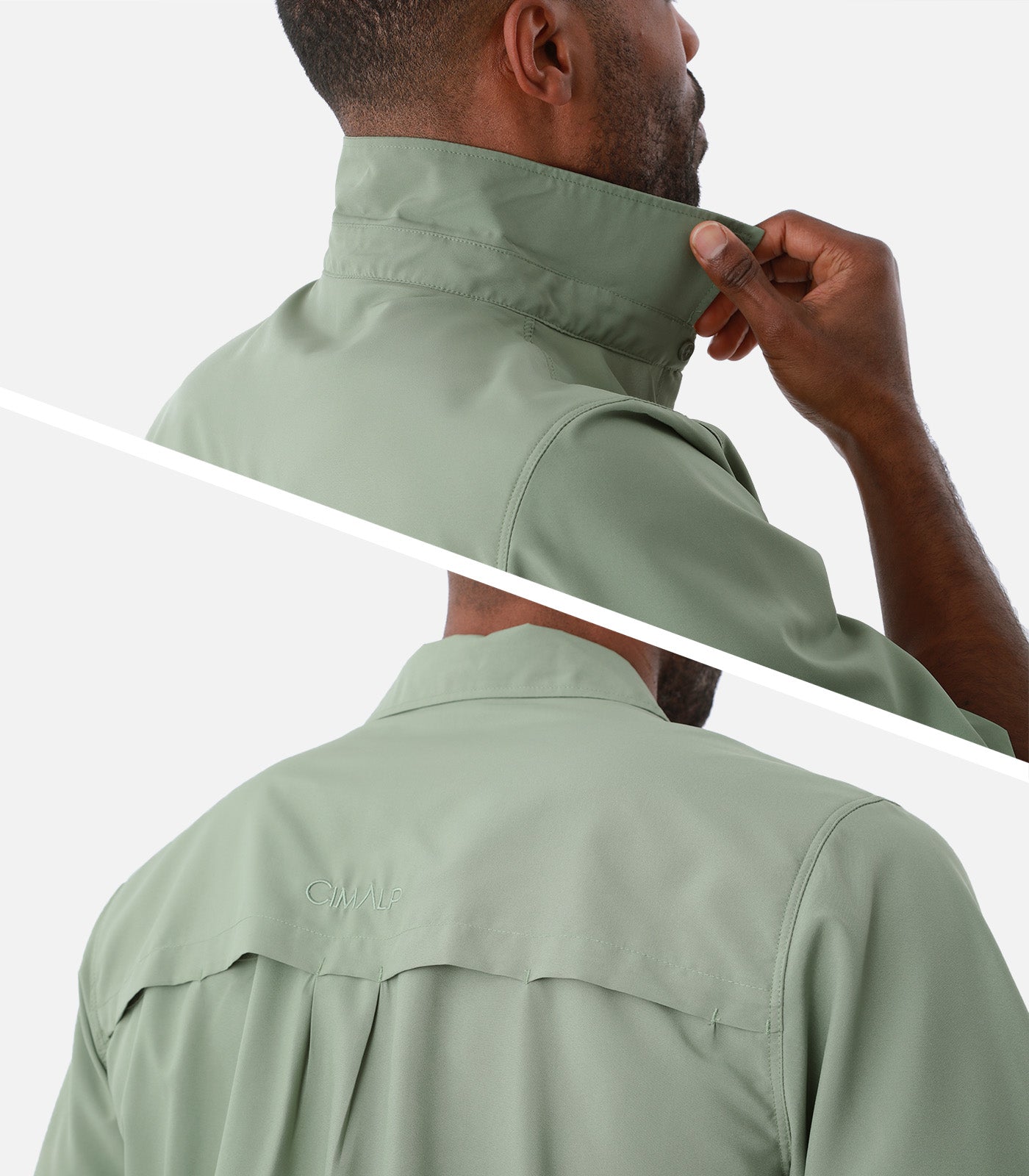 cimalp-anton-5-chemise-rando-homme-verte-anti-insectes image 6