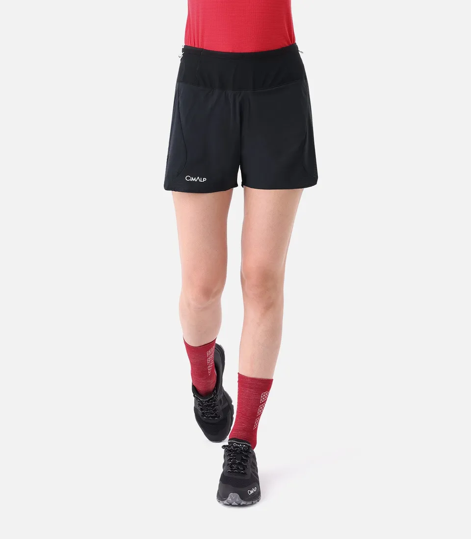 cimalp-thabor-f-short-trail-2-en-1-femme-vert-canard image 1
