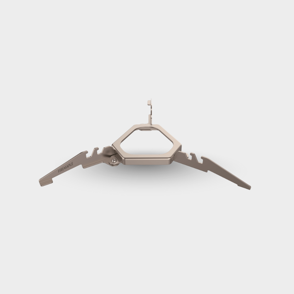 firemaple-ash-support-cartouche-gaz-titane-ultral-ger-3-pieds image 1