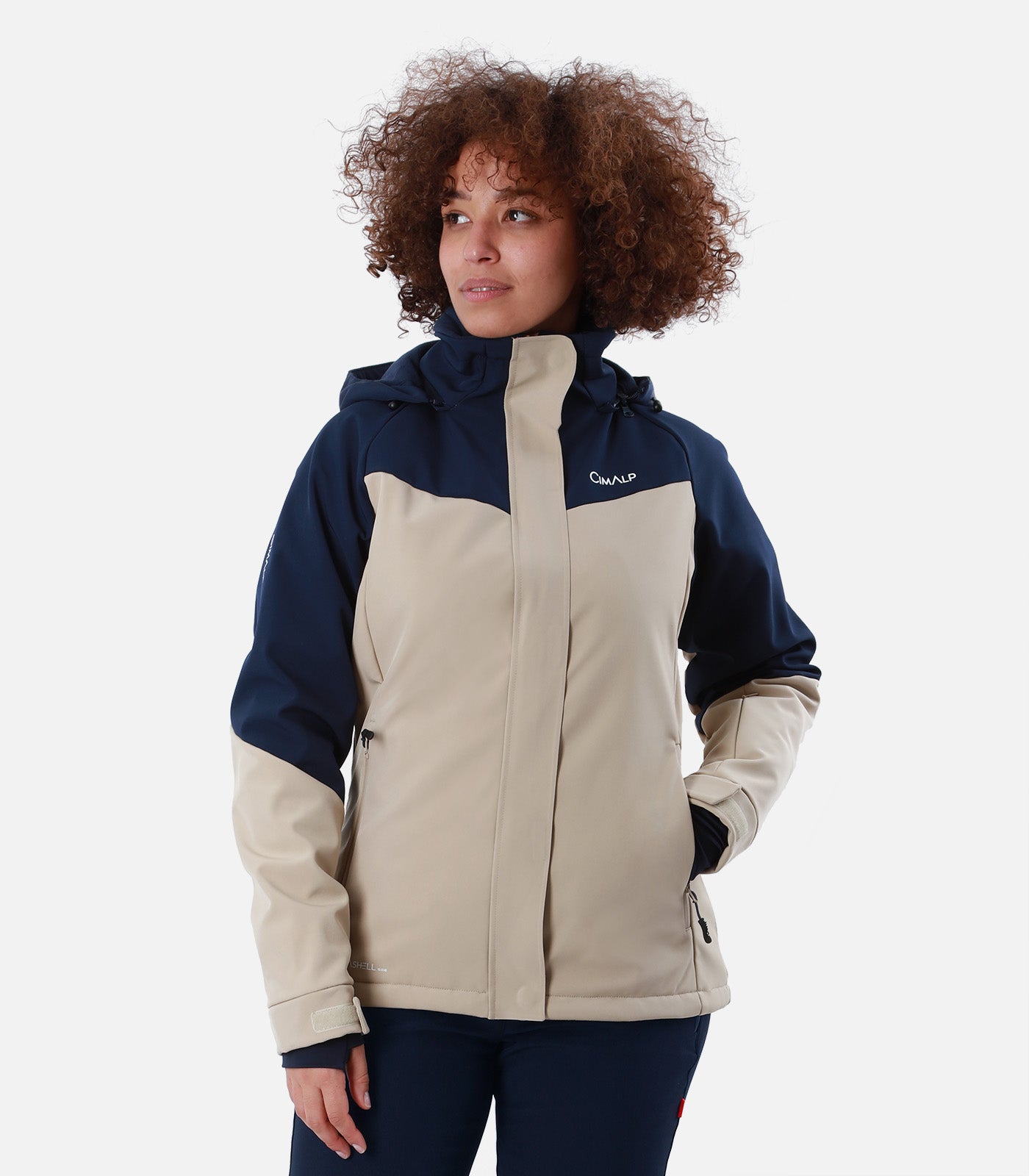 cimalp-gervais-f-veste-ski-femme-bordeaux-polaire image 8