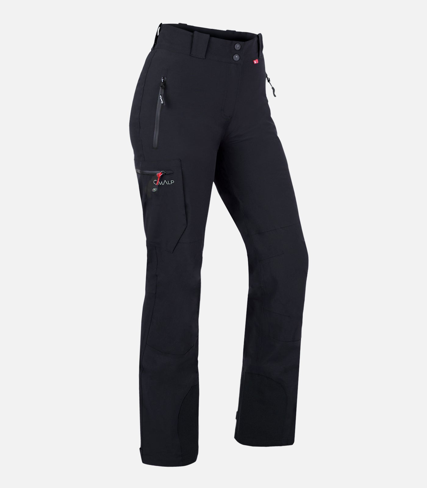 cimalp-hoggar-court-3-f-pantalon-imperm-able-femme-noir-tanche image 2