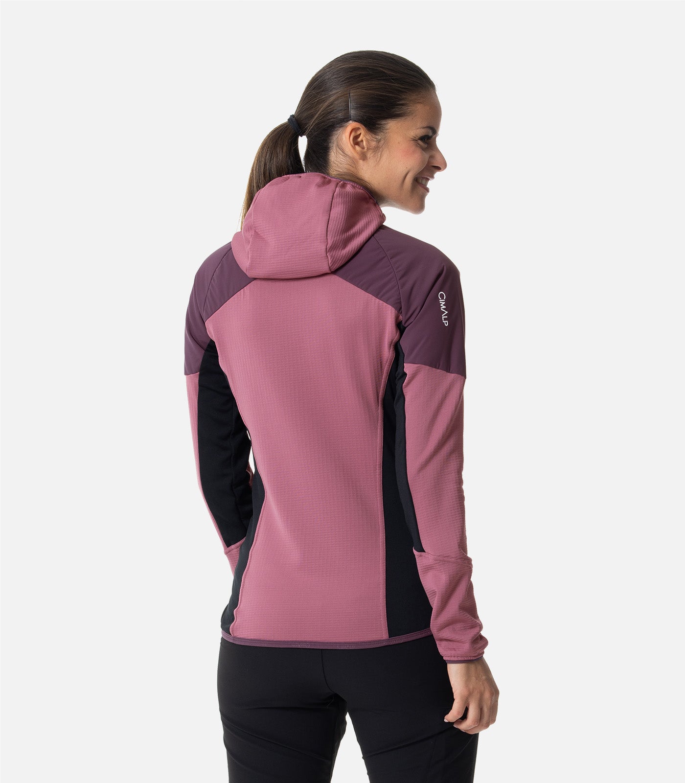 cimalp-bernina-2-f-veste-polaire-violet-rose-prim-loft image 4