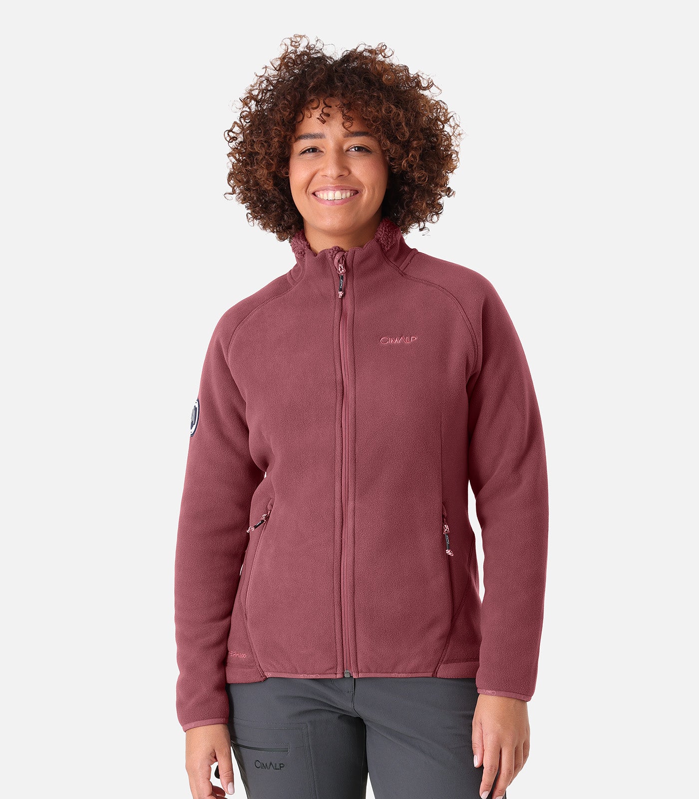 cimalp-norvege-6-f-polaire-chaude-vert-fonc-femme image 7
