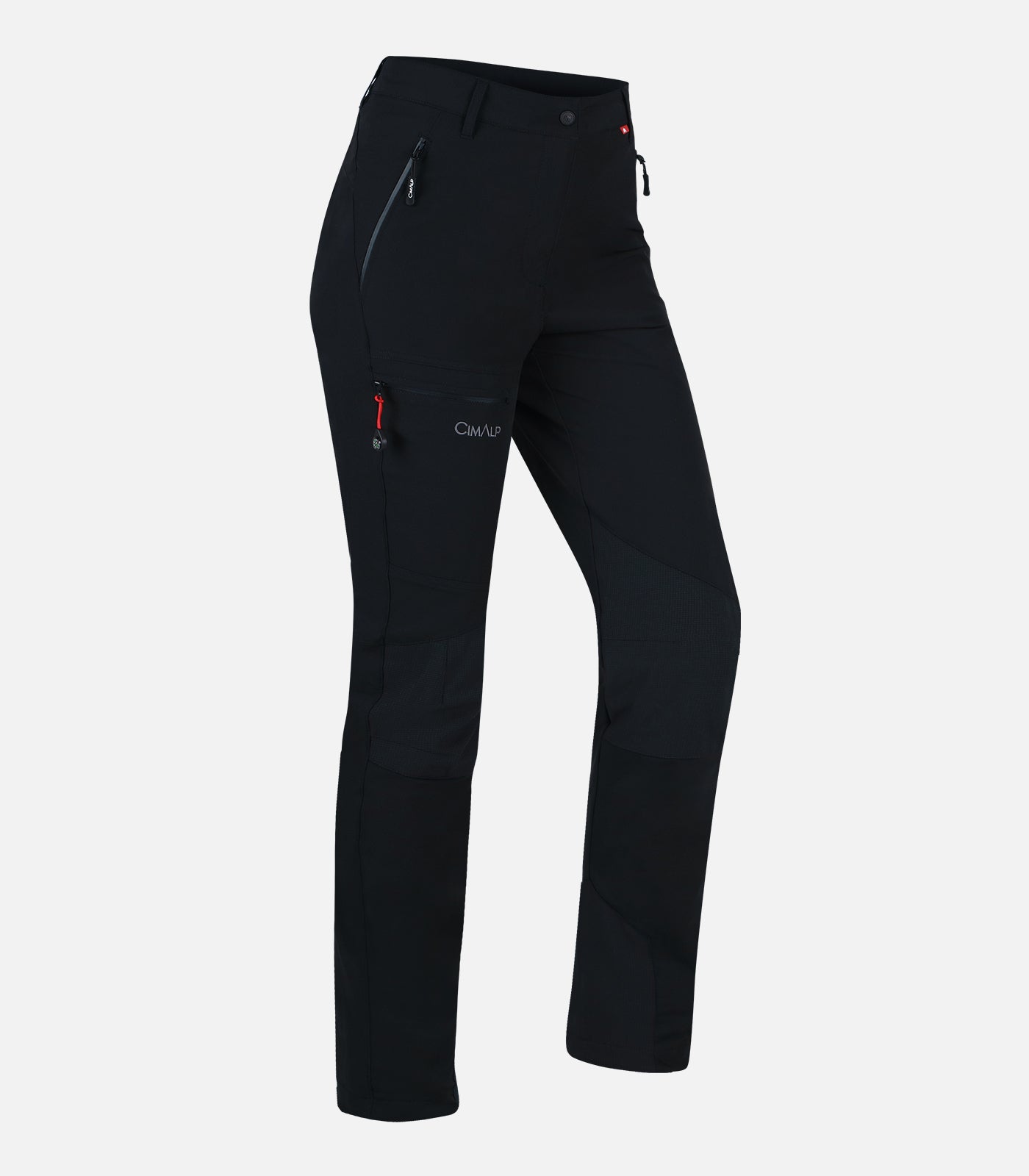 cimalp-explore-court-4-f-pantalon-rando-femme-gris-stretch image 2