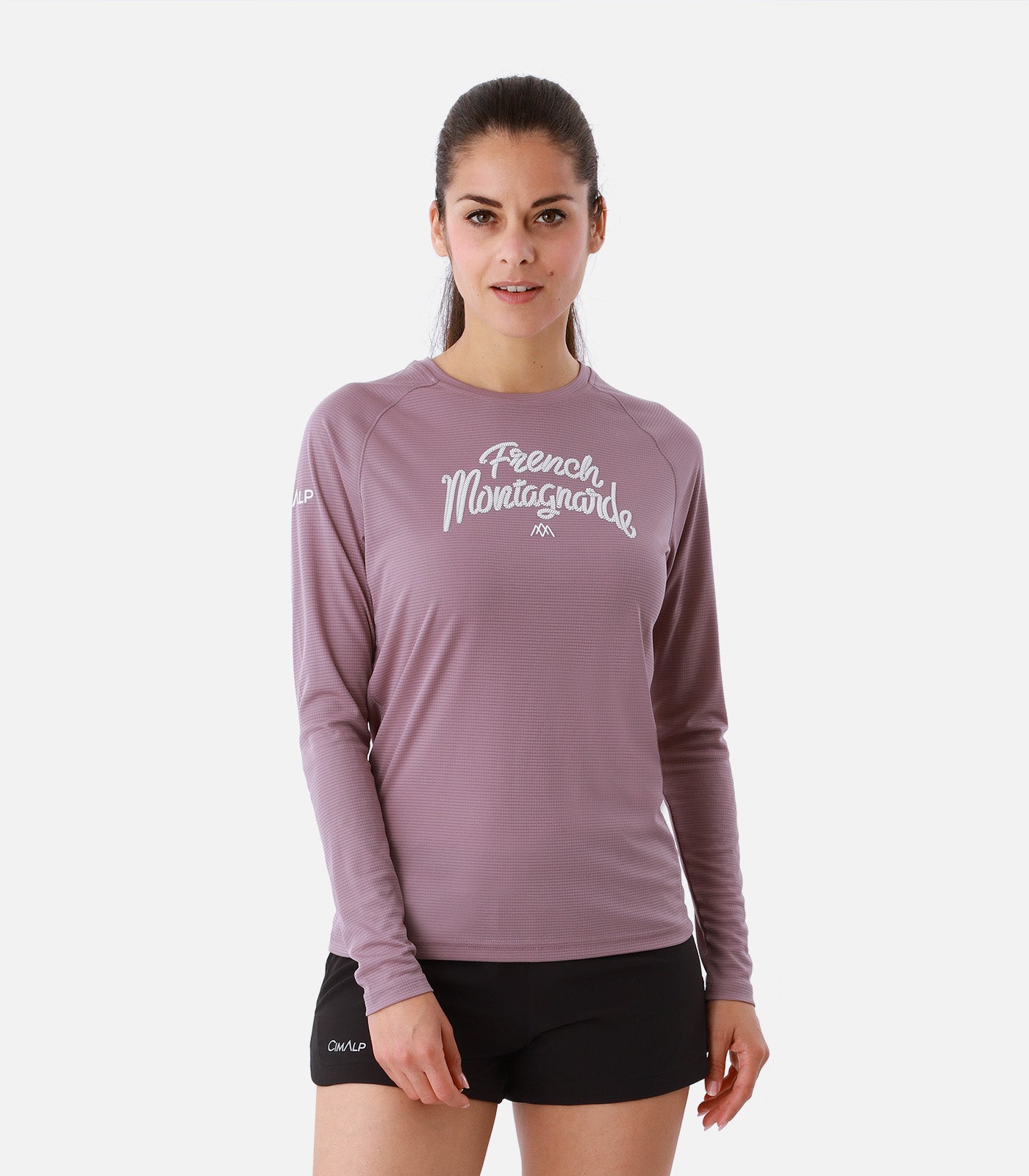 cimalp-la-fran-aise-ls-t-shirt-trail-femme-parme-manches-longues image 8