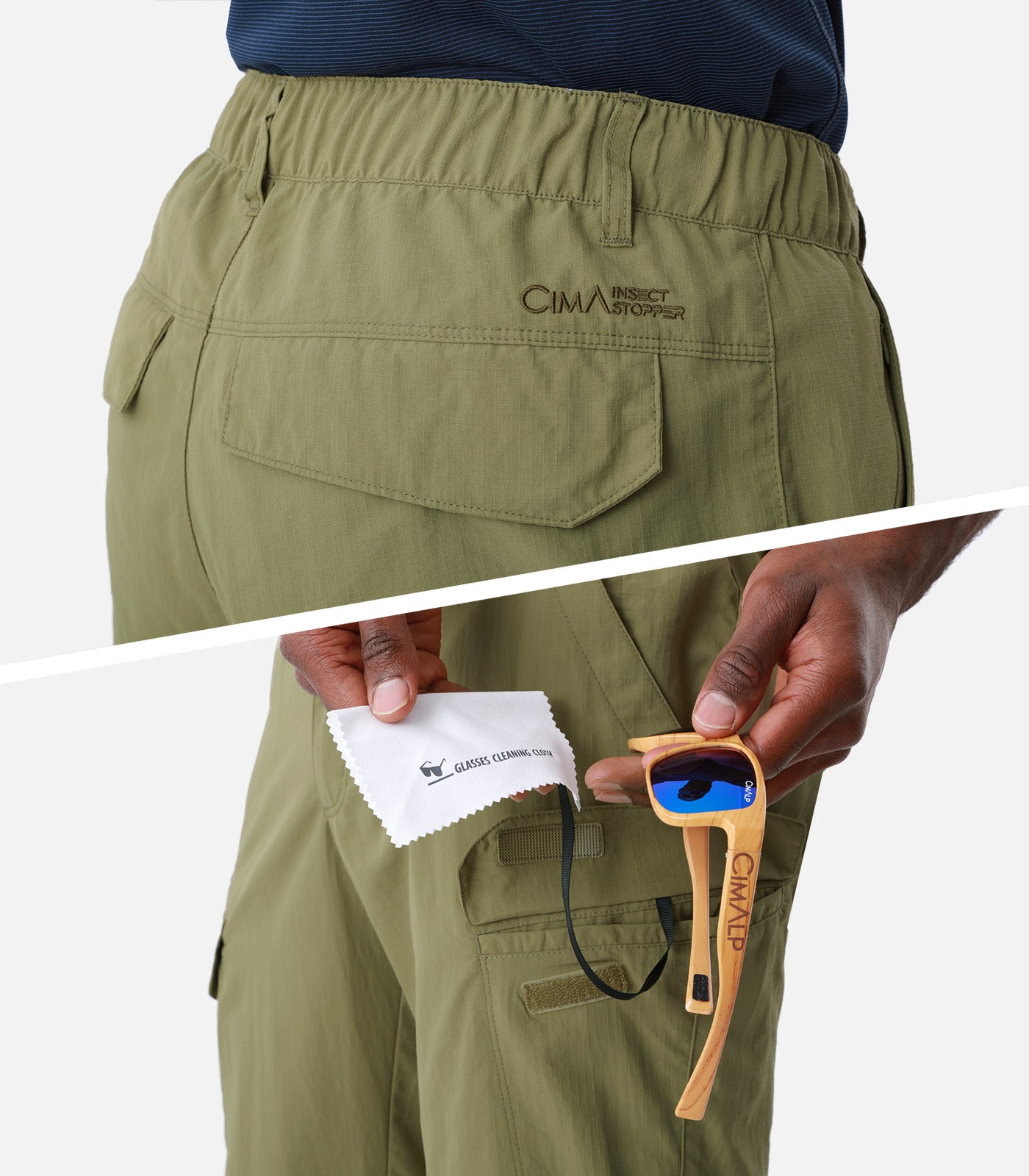 cimalp-carlit-2-h-pantalon-rando-homme-vert-anti-insectes image 5