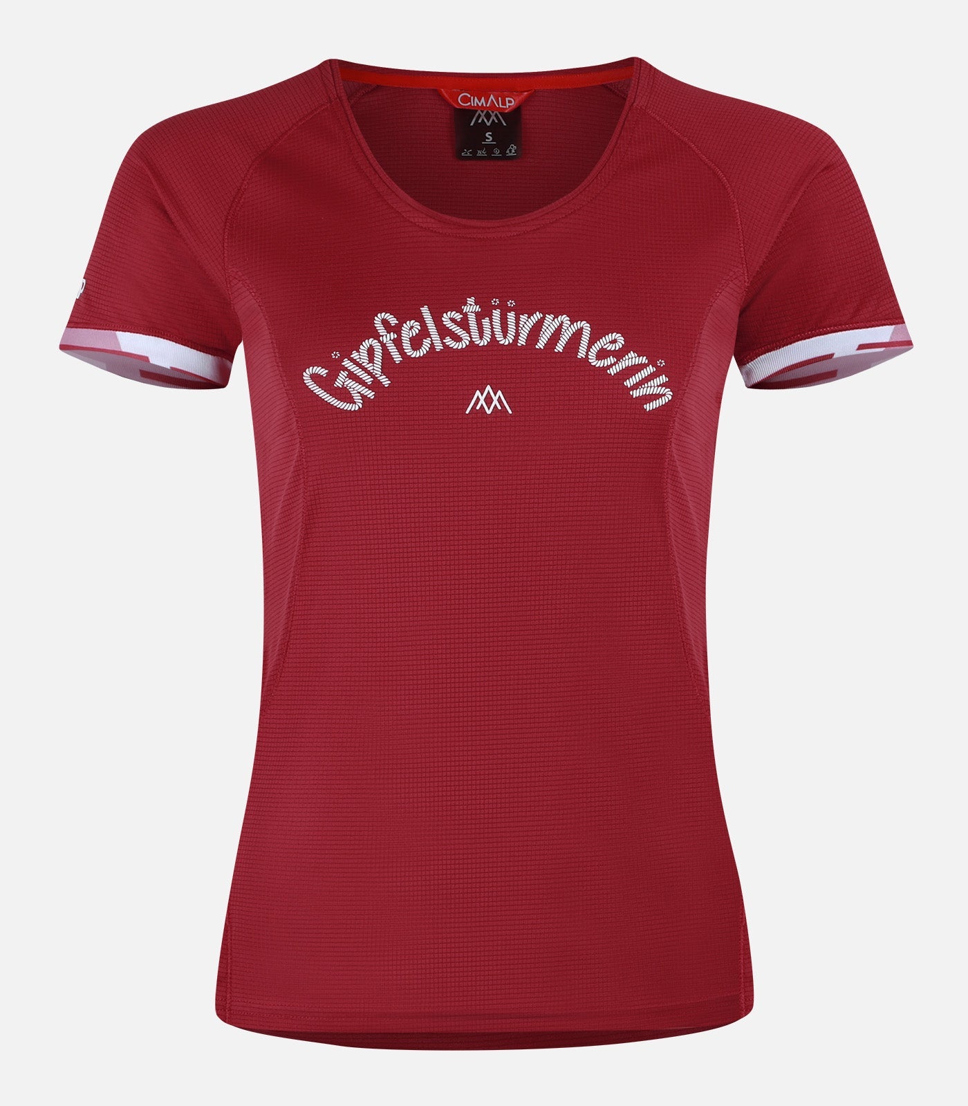 cimalp-german-montagnard-t-shirt-trail-femme-blanc-75g image 8
