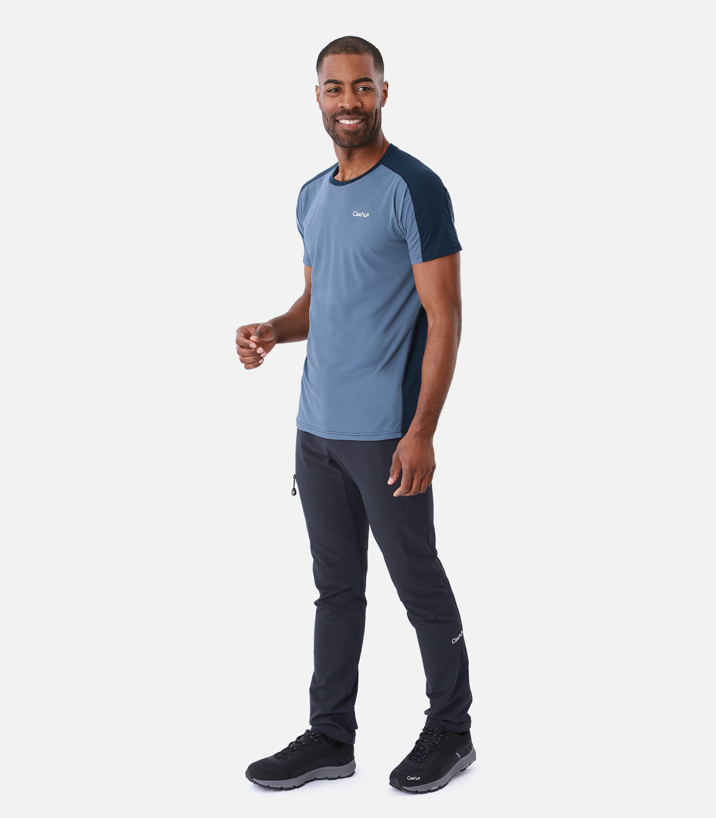 cimalp-eiger-2-t-shirt-randonn-e-homme-bleu-upf-40 image 2
