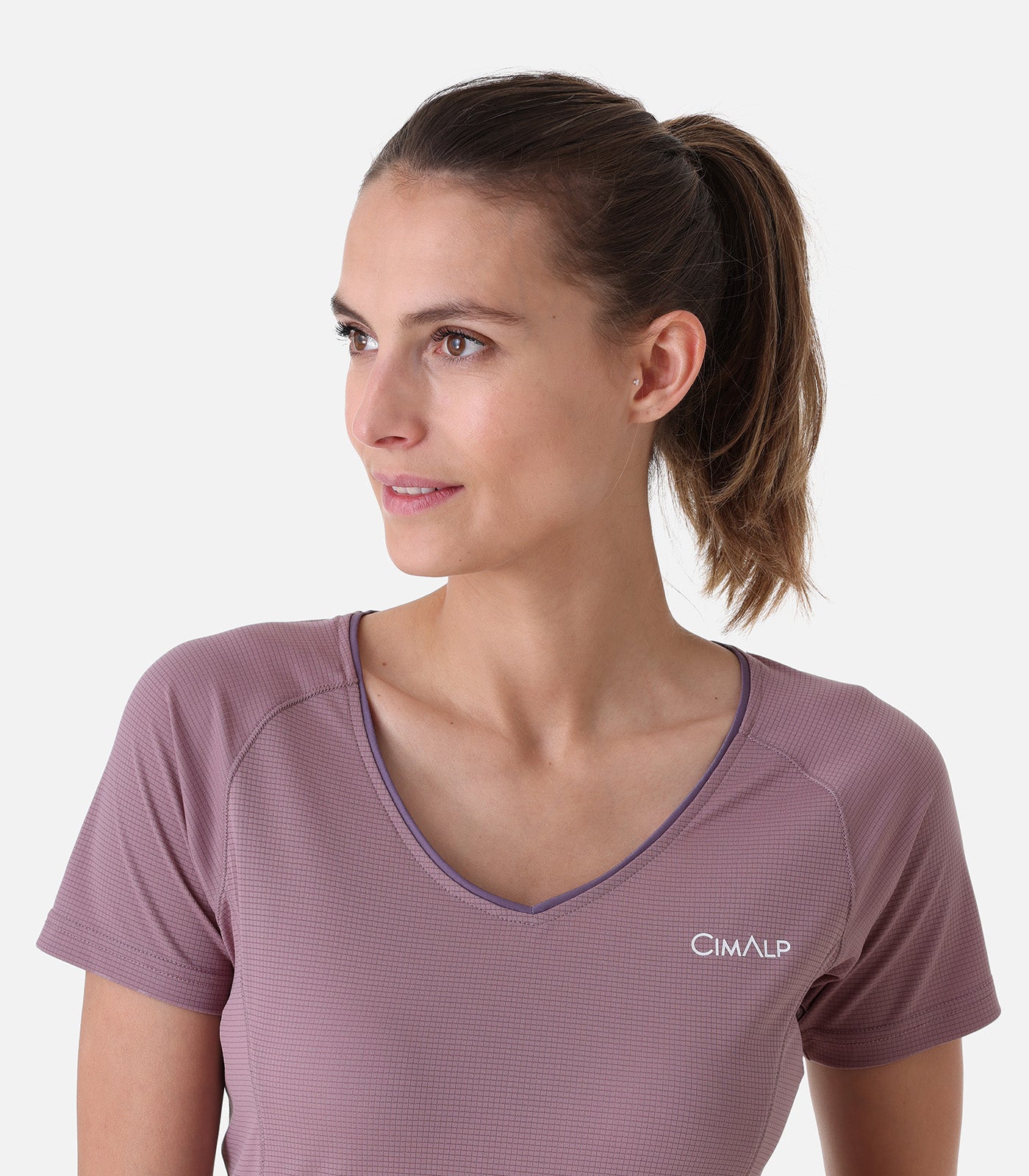 cimalp-boreon-2-f-t-shirt-trail-femme-vert-amande image 6