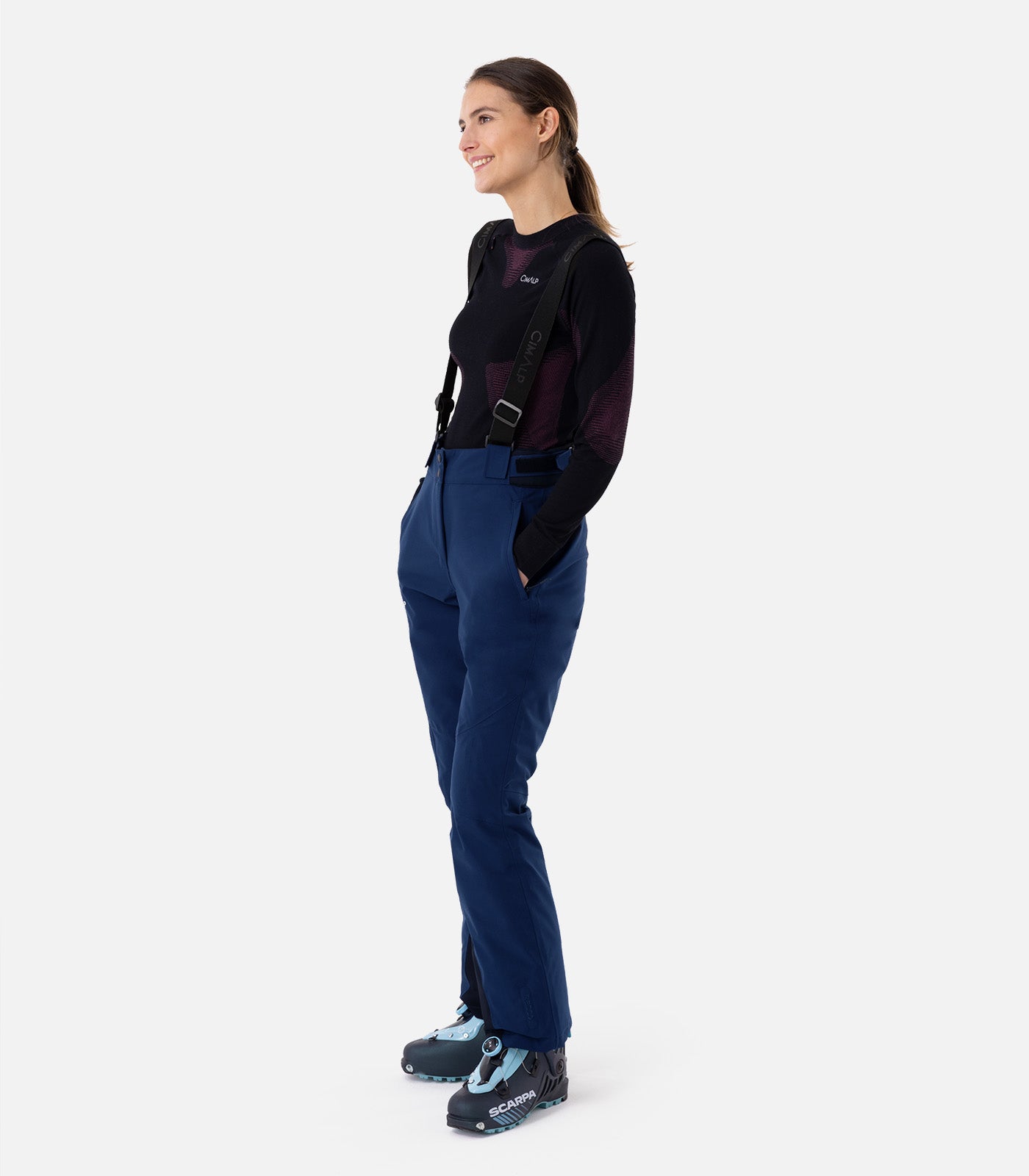 cimalp-carroz-f-pantalon-ski-femme-noir-stretch image 5