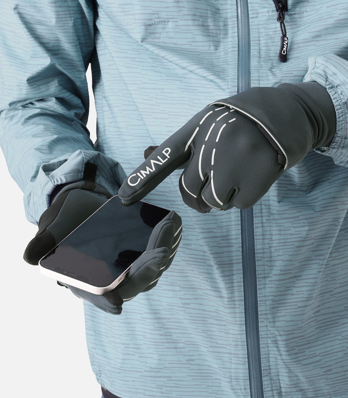 cimalp-hybrid-5-gants-trail-running-noir-60g image 3