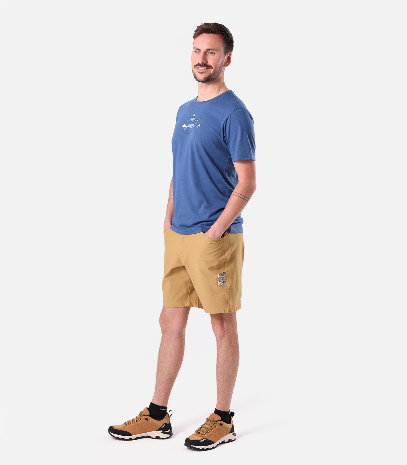 cimalp-alpinist-2-h-t-shirt-homme-bleu-coton image 2