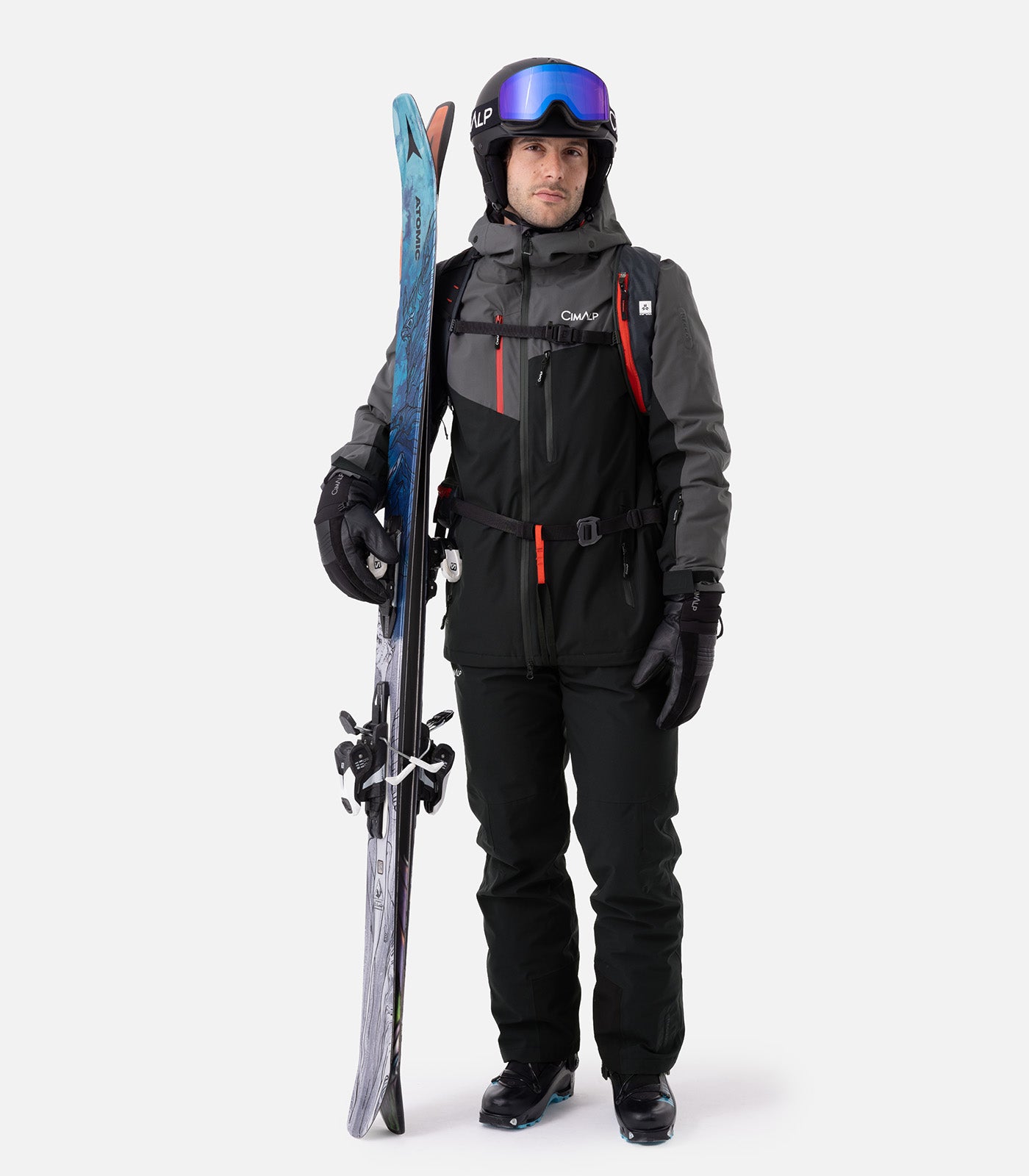 cimalp-caron-h-veste-ski-homme-freeride-kaki image 7