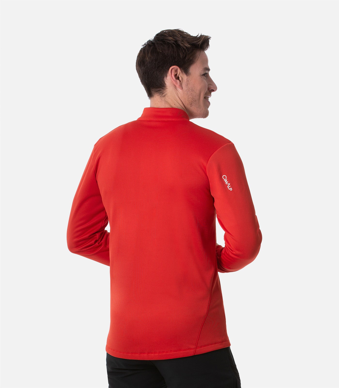 cimalp-verdon-h-veste-polaire-rouge-stretch-l-g-re image 4