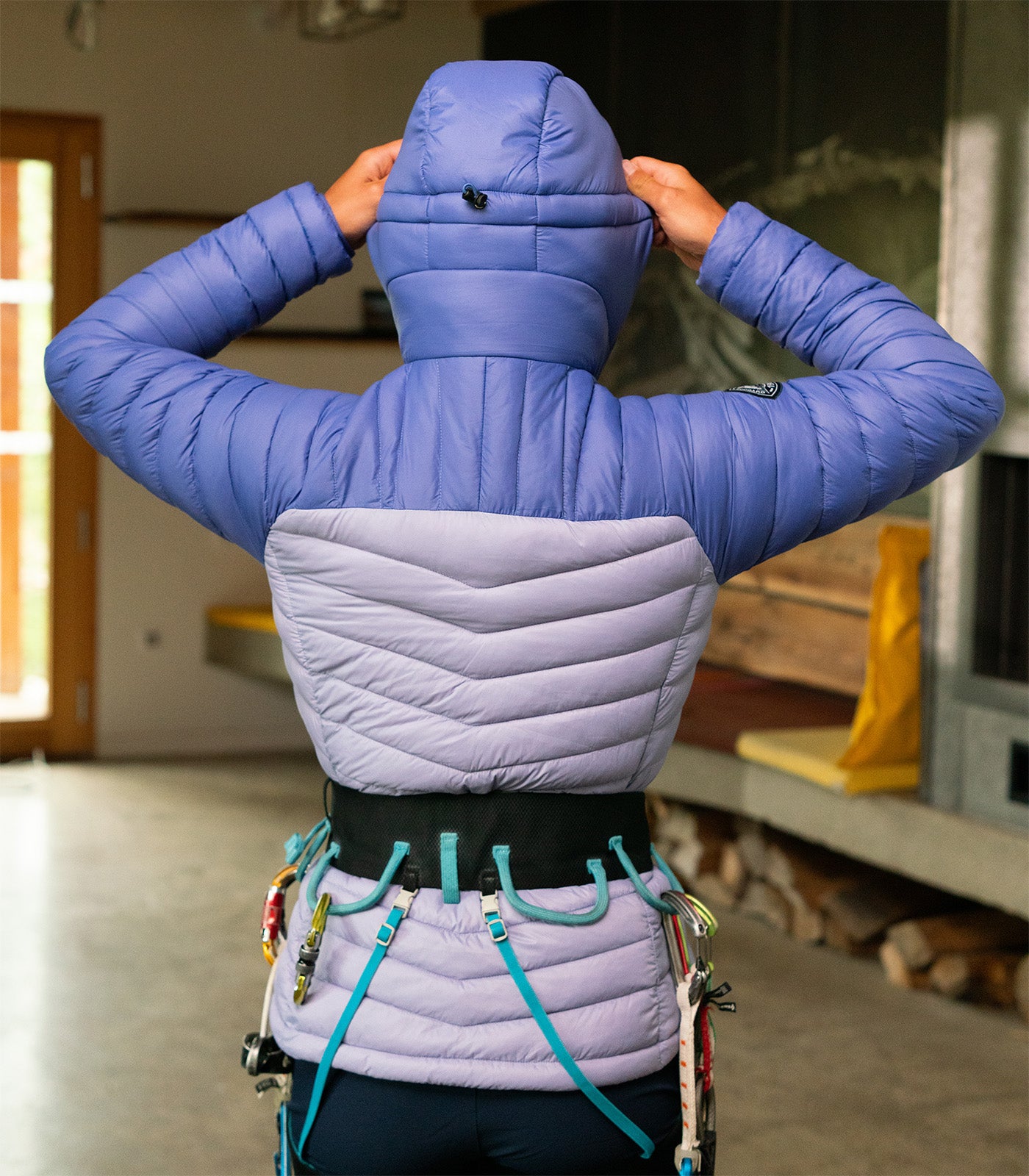 cimalp-morzine-doudoune-femme-lavande-capuche-chaude image 7