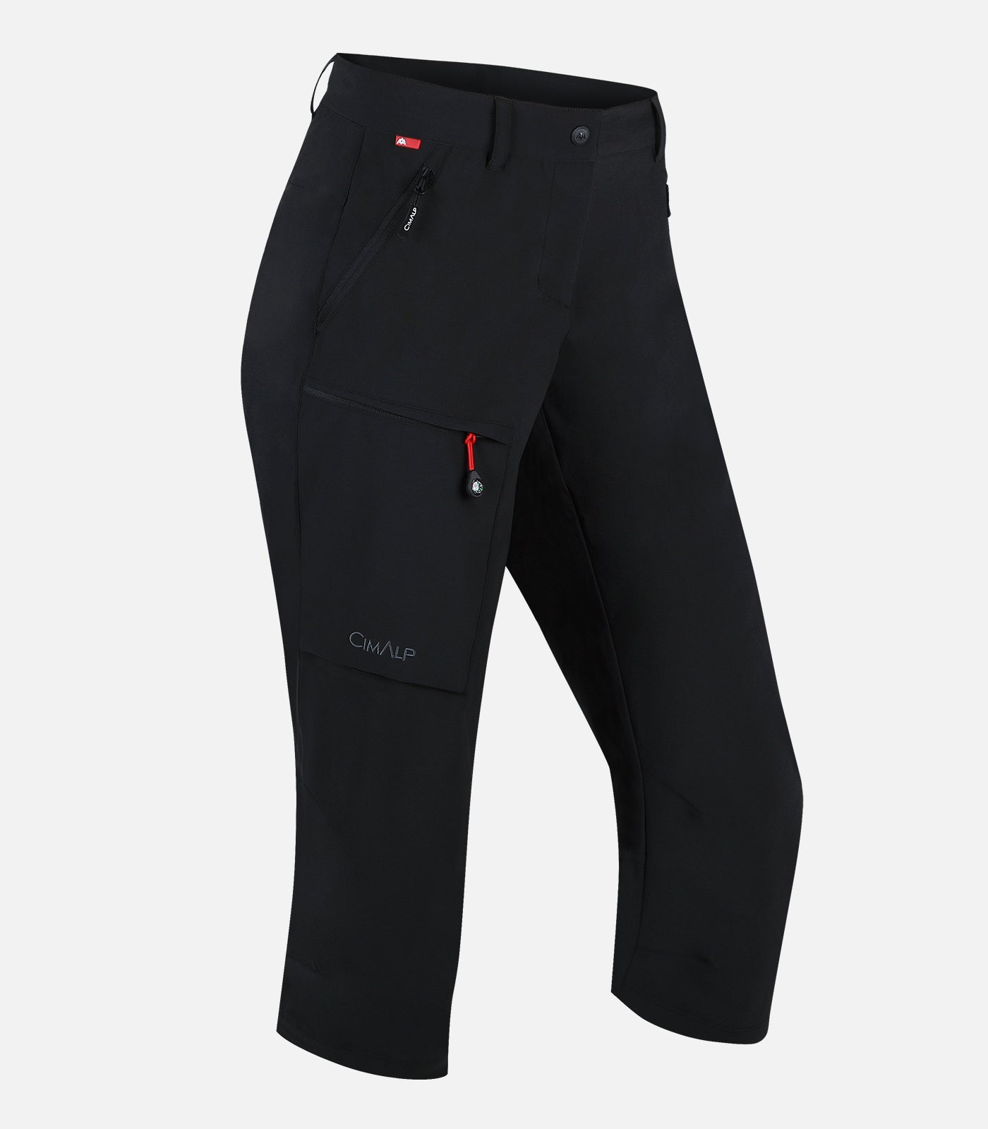cimalp-aravis-2-f-pantacourt-randonn-e-femme-noir-stretch-m image 2