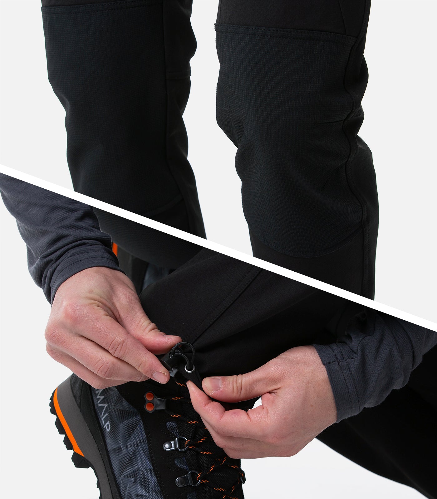 cimalp-laos-6-h-pantalon-randonn-e-homme-noir-stretch image 5