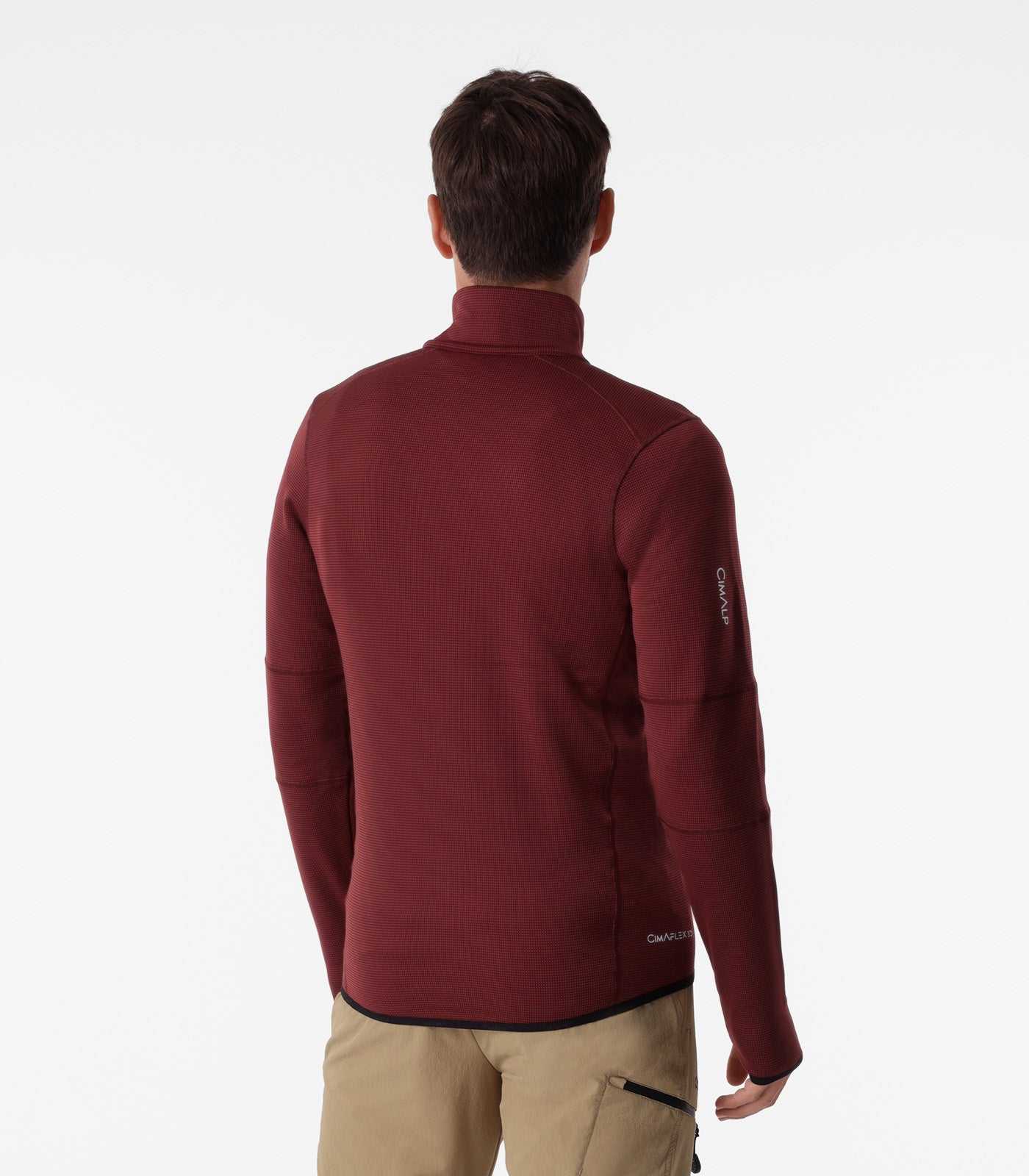cimalp-brevent-2-h-veste-polaire-homme-marine-stretch image 2