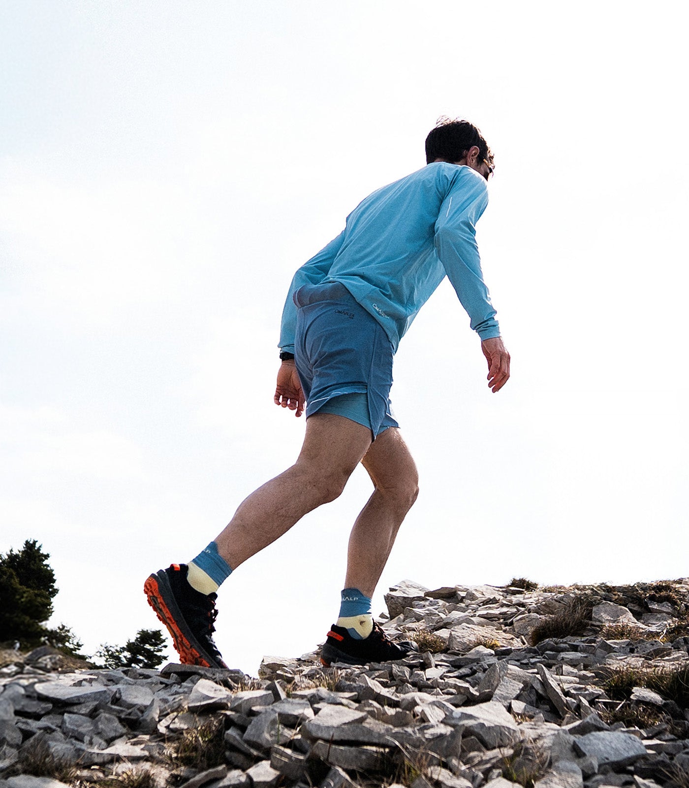 cimalp-lavaredo-2-h-short-trail-homme-bleu-gris-m-2en1 image 8