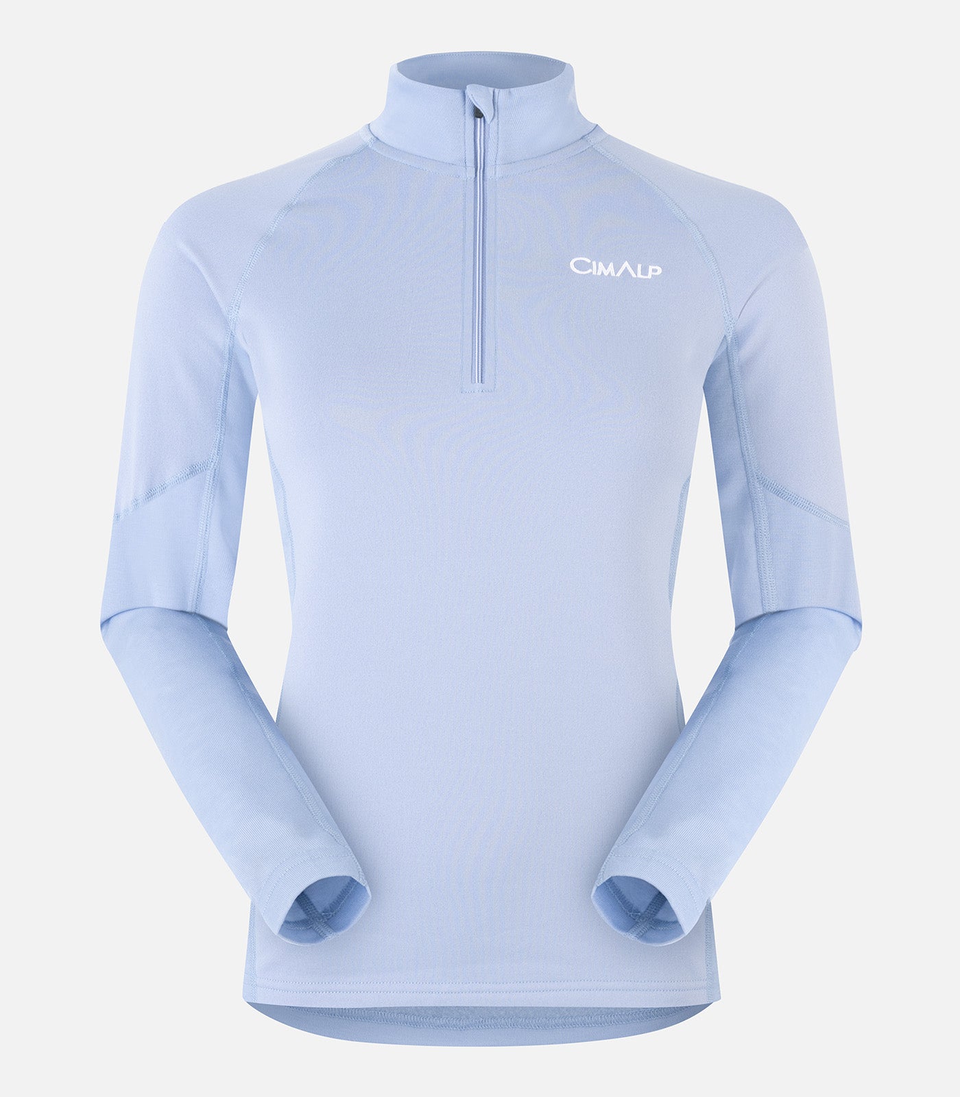 cimalp-x-warm-zip-5-f-sous-v-tement-thermique-femme-noir image 2