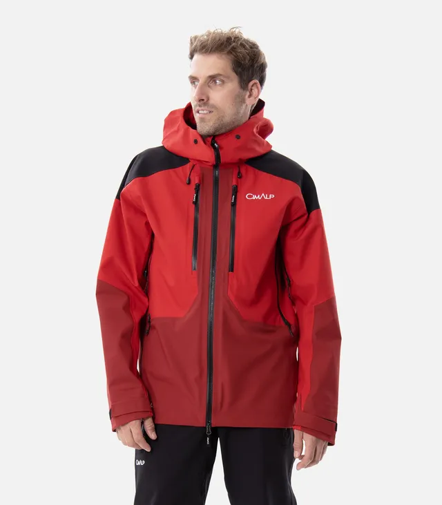 cimalp-guide-pro-h-veste-alpinisme-homme-rouge image 1
