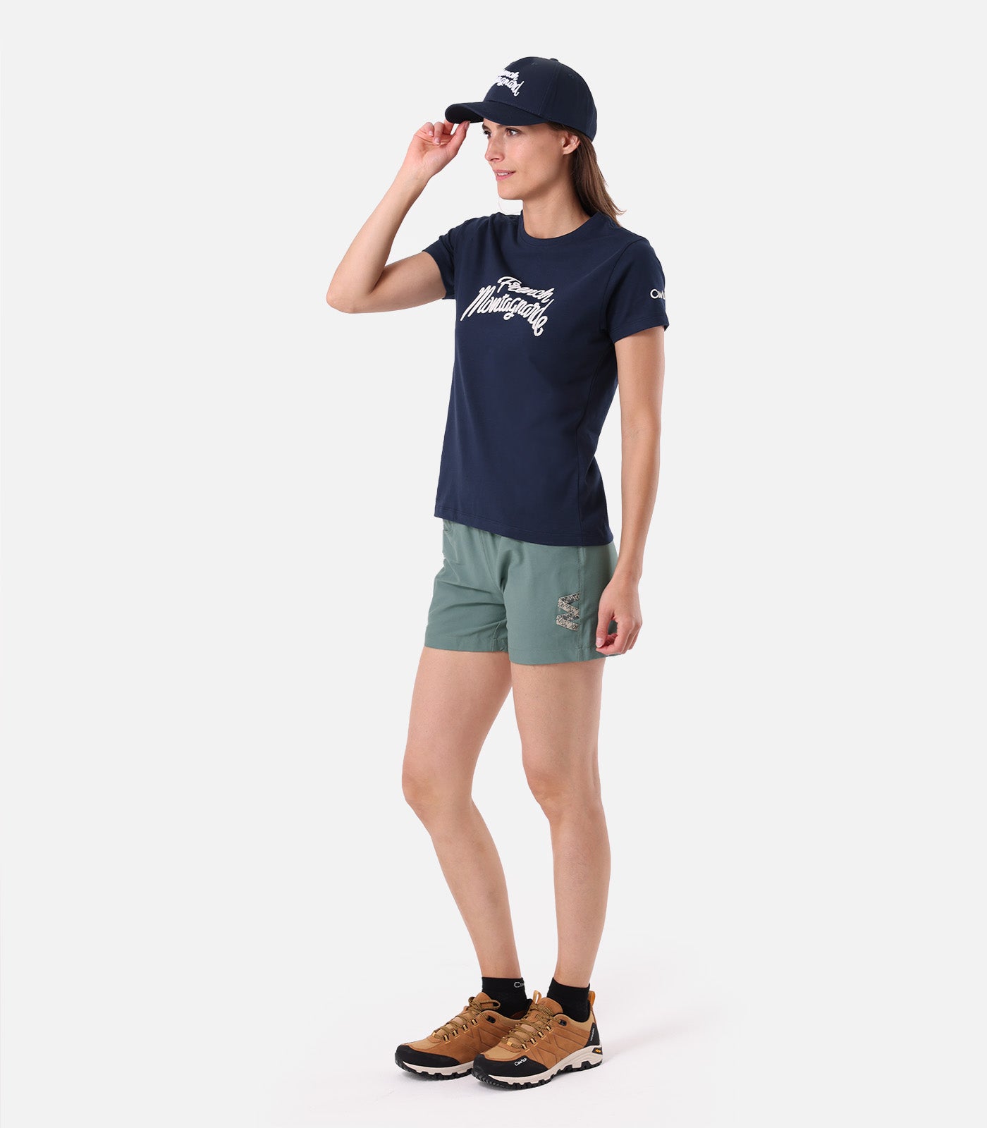 cimalp-ossau-f-short-escalade-femme-bleu-stretch image 2