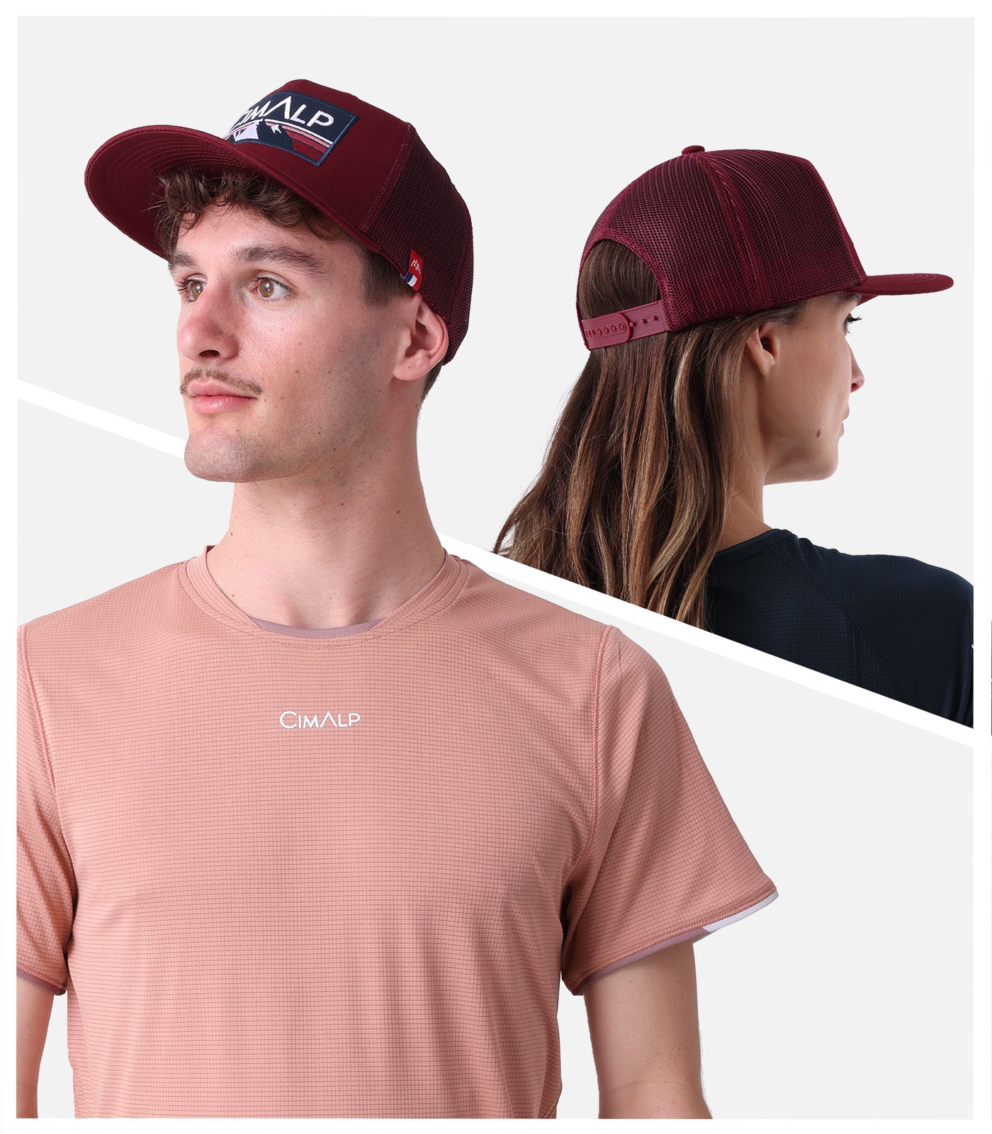 cimalp-trucker-cap-2-casquette-rando-mixte-marron-r-glable image 7