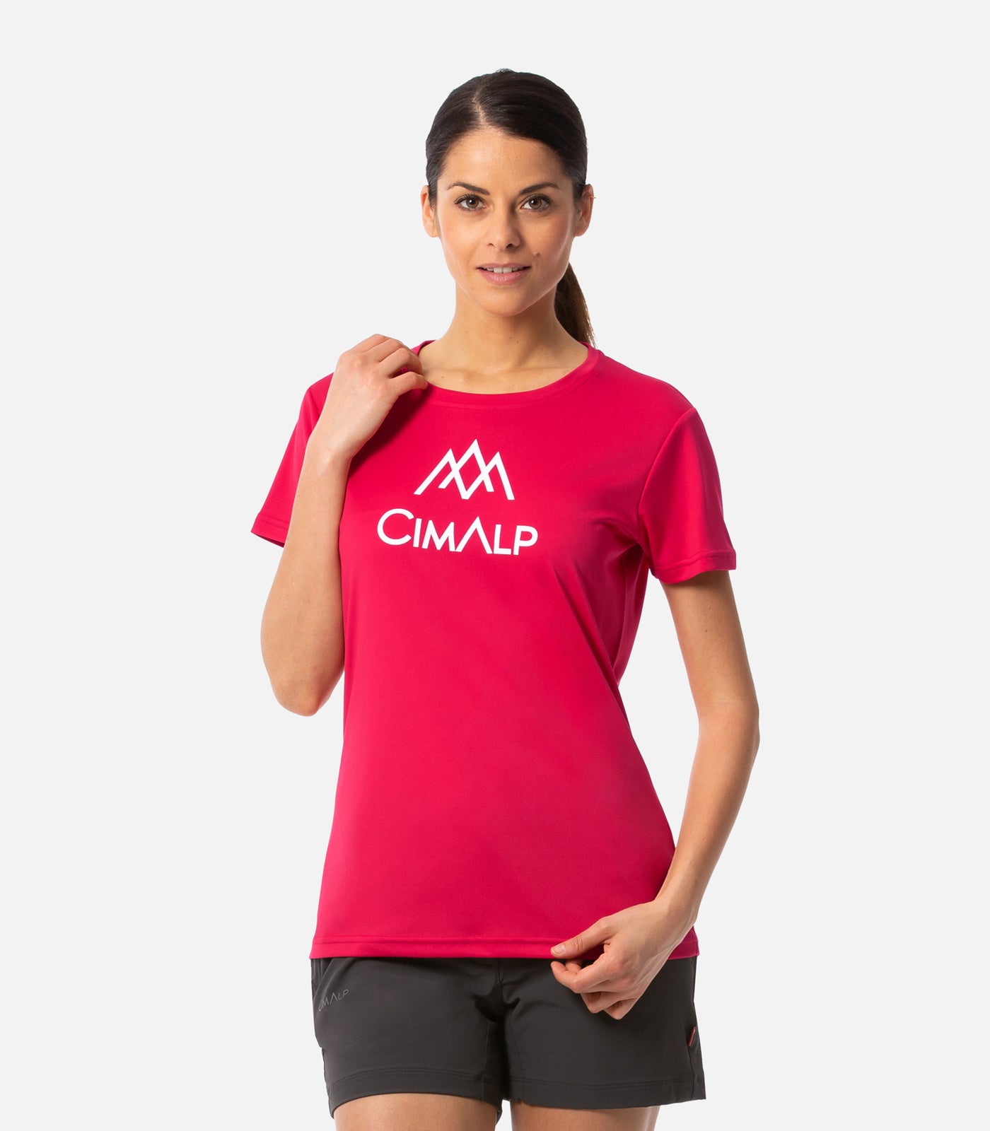 cimalp-impression-f-t-shirt-rando-femme-gris-anti-odeur image 5