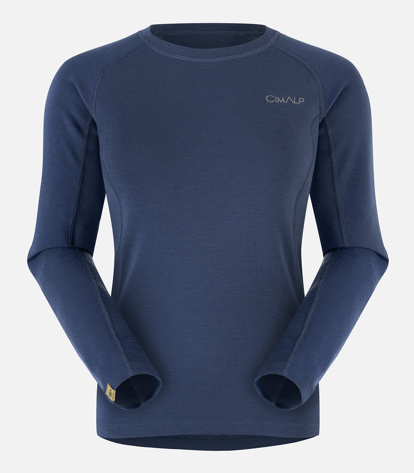 cimalp-wool-top-200-f-haut-m-rinos-femme-noir-anti-odeur image 6